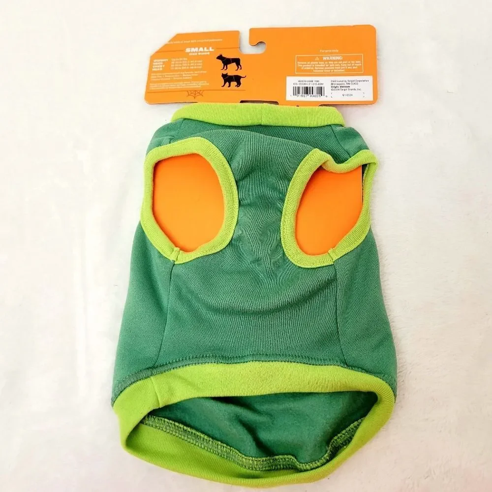 Hyde & Eek Halloween Pumpkin Pet Sweatshirt Dog or Cat Small New OOS